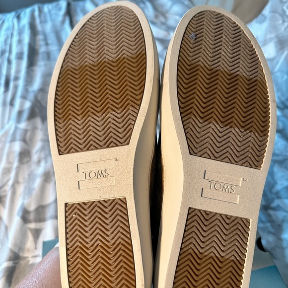 Toms Parker Cobblestone Snake Twill Slip Ons - Picture 3 of 4